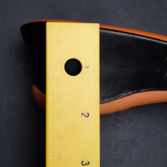 Harley Davidson Motor Cycles Ladies Size 6 Orange & Black Wedge Heel Sandals - Picture 11 of 14